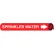 NMC™ Precoiled & Strap-On Pipe Marker, Sprinkler Water, Fits 3/4" - 1" Pipe Dia.