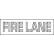 Parking Lot Stencil 61x8 - Fire Lane