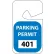 Parking Permit - Blue Rearview 001 - 100
