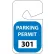 Parking Permit - Blue Rearview 301 - 400