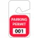 Parking Permit - Red Rearview 001 - 100
