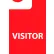 Parking Permit - Visitor, 5/Pack