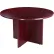 47" Round Conference Table - Mahogany