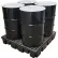 ENPAC® Black Diamond Drum Spillpallet 5400-BD-D with Drain - 2000 Lb. Cap.