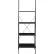 Niche Soho Modern Ladder A Frame 4 Shelf Bookcase, 24"W x 20"D x 72"H, Ebony