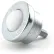 Hudson Bearings 1" Nylon Main Ball with 5/16" Stud in Carbon Steel Housing NSMBT-1CS