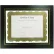 Nu-Dell Flat Leatherette Frame, Desktop/Wall Mountable, 8-1/2" x 11", Black, 2/Pack