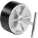Cherne 272914 10" T-Handle Gripper Plug (Non By-Pass) 17 PSI, 40FT, Aluminum