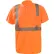 Occunomix LUX-SSPP2B-OS Birdseye Polo, Wicking & Cooling, Short Sleeve, Class 2, Orange, S