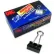 Officemate® Binder Clips, Small, 3/4" Width, 3/8" Capacity, Black/Silver, 12/Box