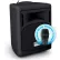 Pro Audio Public Address System with Wireless Mic, 40-Watt, 11"W X 11"D X 17"H