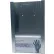 Omnimed Slimline Triple Stainless Steel Glove Box Holder, 9-5/8"W x 2"D x 14-3/4"H