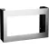 Omnimed Deluxe Triple Stainless Steel Glove Box Holder with Magnet Mount, 16"W x 3-3/4"D x 10"H