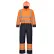 Portwest® ANSI Class 3 Hi-Vis Contrast Winter Coverall, XL, Orange/Navy