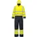 Portwest® ANSI Class 3 Hi-Vis Contrast Winter Coverall, XL, Yellow/Navy