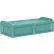 Cortech® USA Solstice Behavioral Health Bed with 3 Doors, 80" x 36", Aqua
