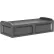 Cortech® USA Solstice Behavioral Health Bed, 80" x 36", Black