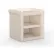 Cortech USA Endurance Night Stand Plain Top, 21" x 18", Stone Gray