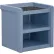 Cortech USA Endurance Night Stand Laminate Top, 21" x 18", Midnight Blue