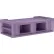 Cortech® USA Endurance™ Bed 2.1 with Side/End Storage Compartments, 86" x 42", Indigo