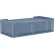 Cortech® USA Endurance™ Bed 2.2 without Storage Compartments, 86" x 42", Midnight Blue