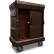 Cortech USA Chuckwagon® Jr. Food Delivery Cart, w/Locking Hasp Doors, 43" x 30" x 59", Brown