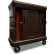 Cortech USA Chuckwagon® Insulated Food Delivery Cart w/Locking Hasp Doors,58" x 31" x 64",Brown