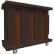 Cortech USA Tray Master Food Delivery Cart, 54" x 32" x 67", Brown