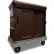Cortech USA Chuckwagon® Max Food Delivery Cart w/Stainless Steel Base, 64" x 33" x 64", Brown