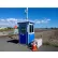 Guardian Booth Pre-Assembled Guard Booth, 4'x4' Interior, Blue - Deluxe Model