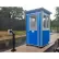 Guardian Booth Pre-Assembled Guard Booth, 4'x4' Interior, Blue - Economy Model