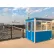 Guardian Booth Pre-Assembled Guard Booth, 6'x6' Interior, Blue - Deluxe Model