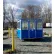 Guardian Booth Pre-Assembled Guard Booth, 8'x10' Interior, Blue - Economy Model
