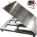 Optima OP-916SS Lift-top Washdown Floor Scale with LED Indicator, 4' x 4', 5000 lb x 1 lb, Silver
