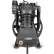 Industrial Gold Two-Stage Reciprocating Compressor Pump, 2 Cylinder, 3-5 HP, 18.5 CFM