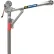 OZ Lifting Products 1000 lb. Steel Davit Crane with 2500 lb. Carbon Steel Brake Winch