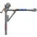 OZ Lifting 1000 lb. Steel Davit Crane W/ Manual Winch With Brake