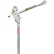 OZ Lifting Products 500 lb. Alumi-Lite Davit Crane with Carbon Steel Brake Winch