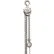 OZ Lifting Products Stainless Steel Manual Chain Hoist, 1/4 Ton Capacity, 10' Lift