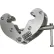 OZ Lifting Products Stainless Steel Beam Clamp, 3 Ton Cap., Fits Beam Flange Range 3-1/8" - 12-5/8"