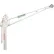 OZ Lifting Products 1000 lb. Extended Reach Davit Crane with 2500 lb. Carbon Steel Brake Winch