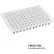 MTC™ Bio PureAmp™ PCR Plate For 0.2 ml Tube, 96 Place, Non Skirted, White, 50 Pack