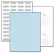 DocuGard Medical Security Paper, Tamper Resistant, Advanced, Watermarked, 11"L x 8.5"W, 500/PK, Blue