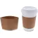 Pactiv Evergreen™ Hot Cup Sleeve For 10 oz to 24 oz Hot Drink Cups, Brown, Pack of 1000