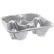 Pactiv Evergreen™ EarthChoice 4 Cup Carrier w/ Food Tray, Natural, Pack of 300
