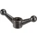 1/2-13 Wing Nut - 4-1/2" Wide - 1-1/8" Base Dia. - Ductile Iron - Plain - USA - Pkg of 25