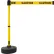 Banner Stakes PLUS Barrier Set, 22"-24" Yellow Post, 15' Yellow "Caution" Belt