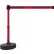 Banner Stakes PLUS Barrier Set, 22"-42" Red Post, 15' Red "Danger High Voltage Keep Out" Belt