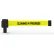 Banner Stakes PLUS Wall Mount Retractable Belt Barrier, 15' Yellow "Cleaning In Progress" Belt