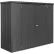 Biohort® Galvanized Steel Equipment Locker 230 w/Floor Kit, 7-1/2' x 2-11/16' x 6', Dark Gray